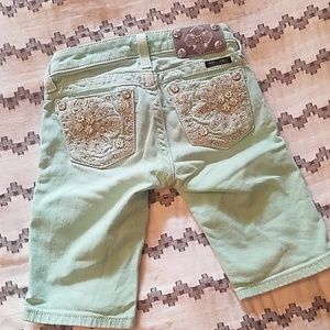 Miss Me bermuda shorts